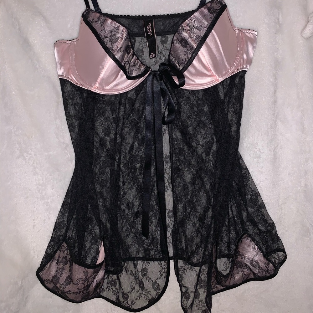 Victoria’s Secret Lace Babydoll HAS POCKETS!! 36C